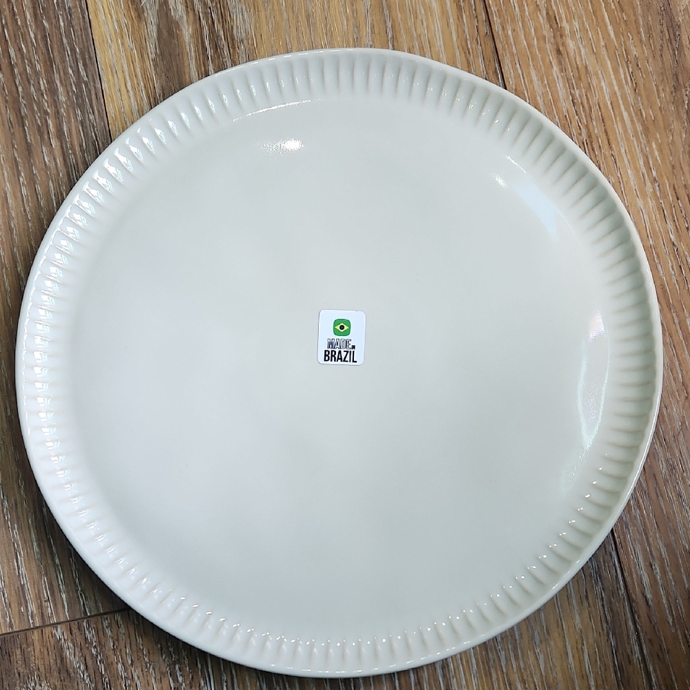 Mesa Brasil Stoneware Plate Made In Brazil